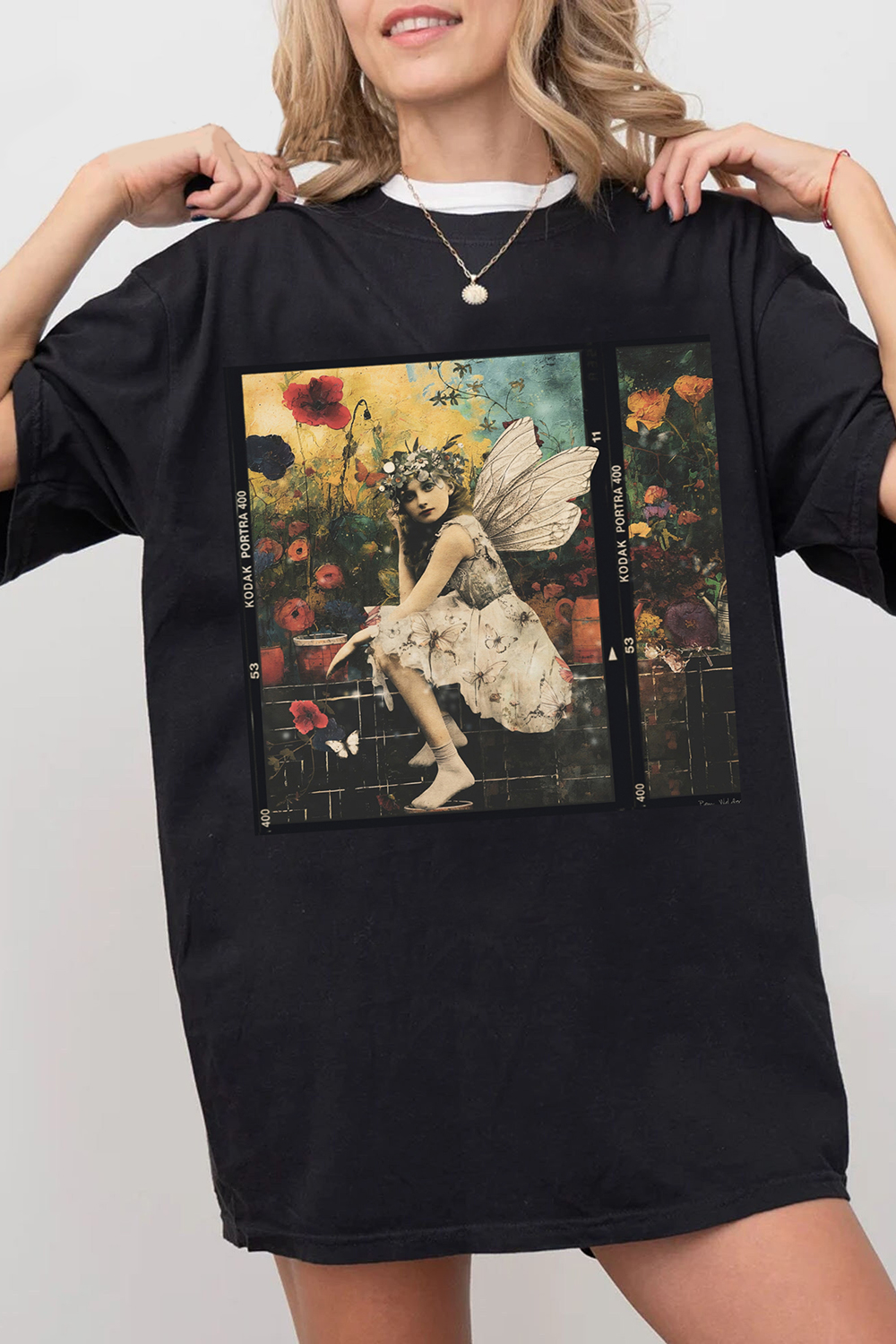 Vintage Fairies Tee For Women