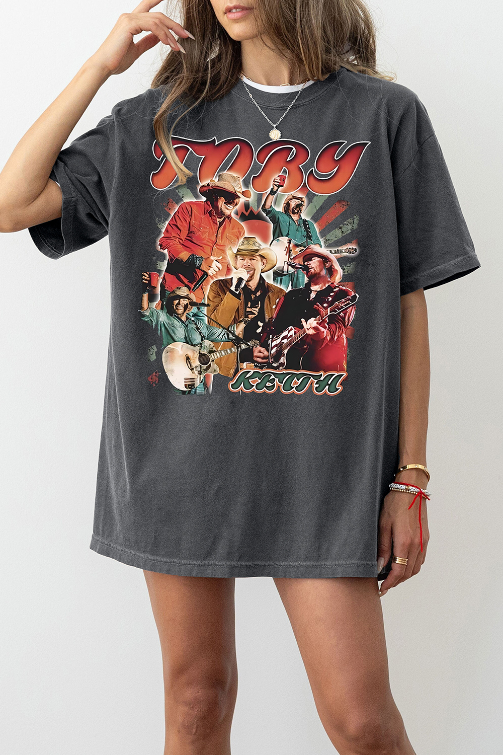 Vintage Toby Keith 90s Tee For Women