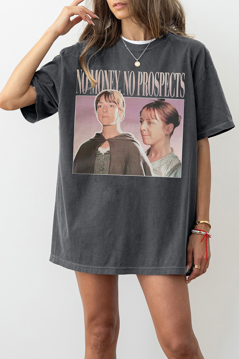 No Money No Prospects Jane Austen Tee For Women