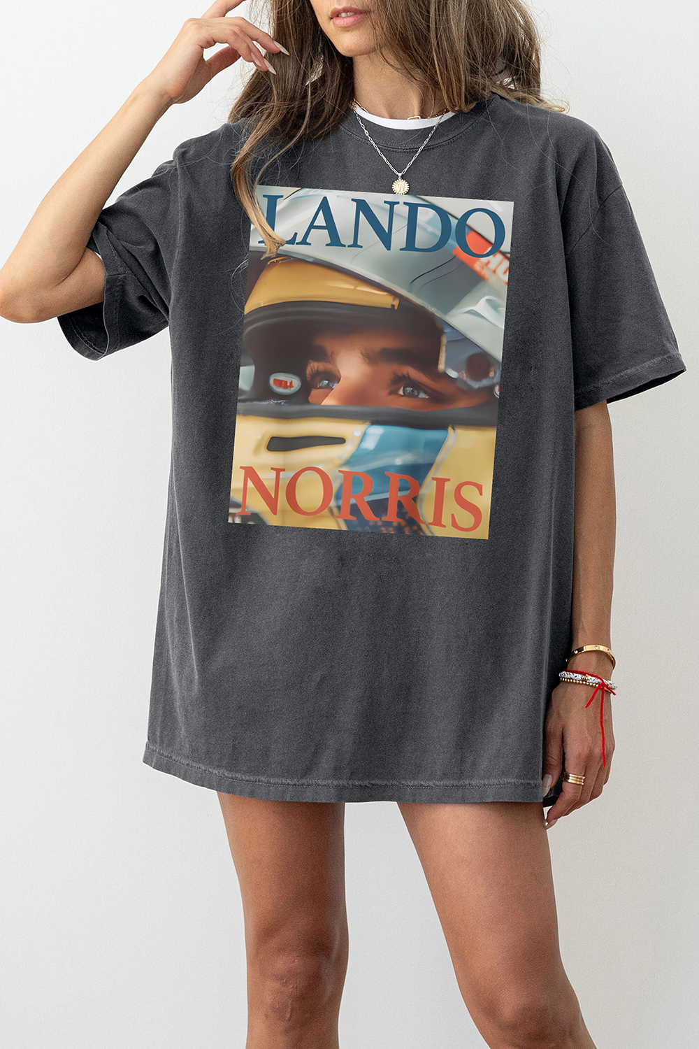 Lando Norris Racing Team Tee For Women