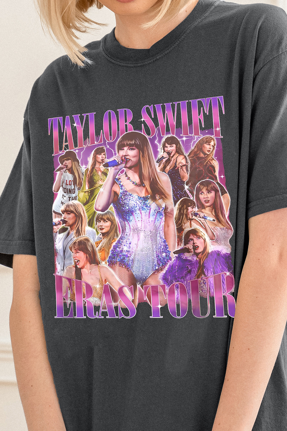 Vintage 90s Eras Tour Tee For Women