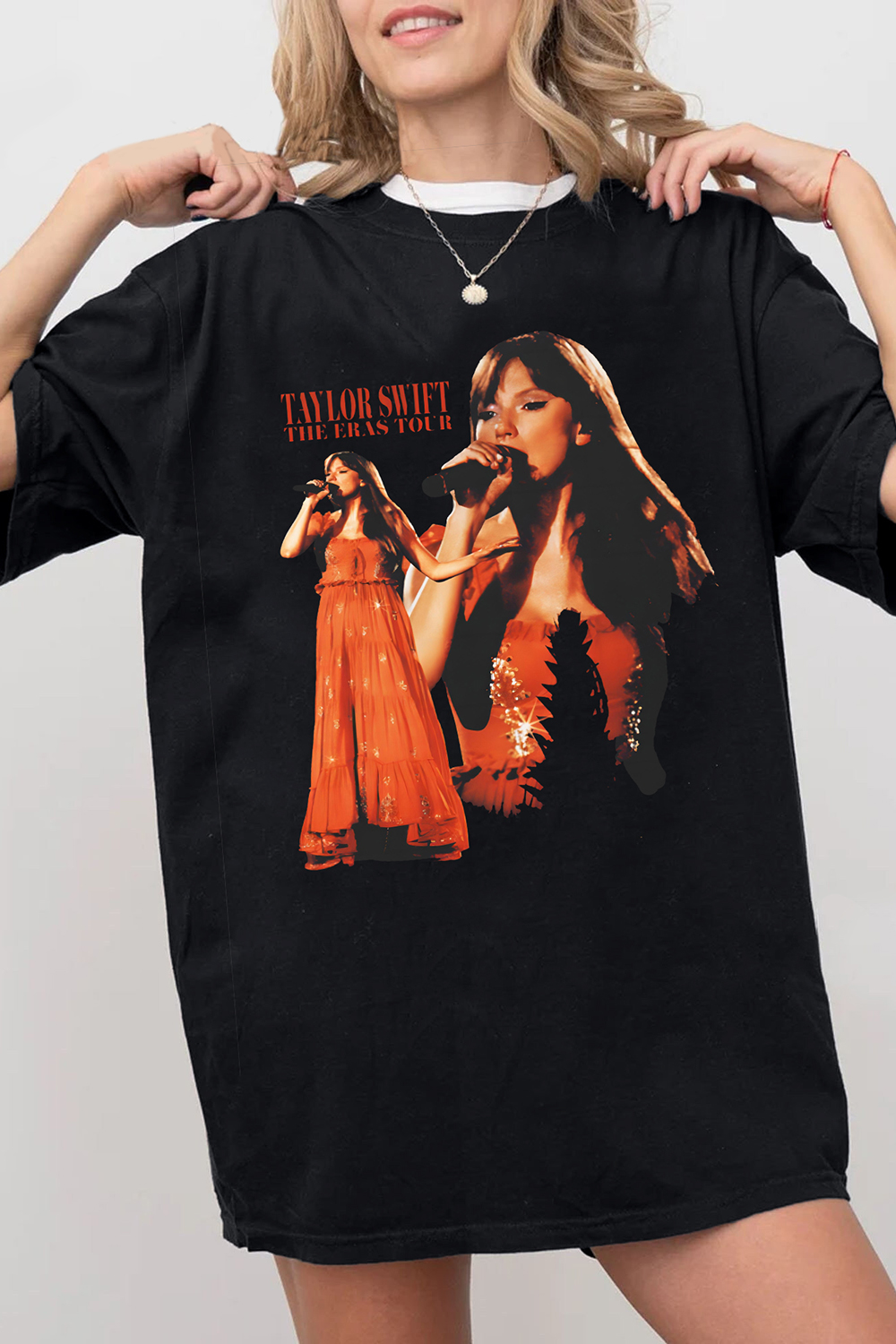 Folklore Forest Swift The Era Tour Tee For Women