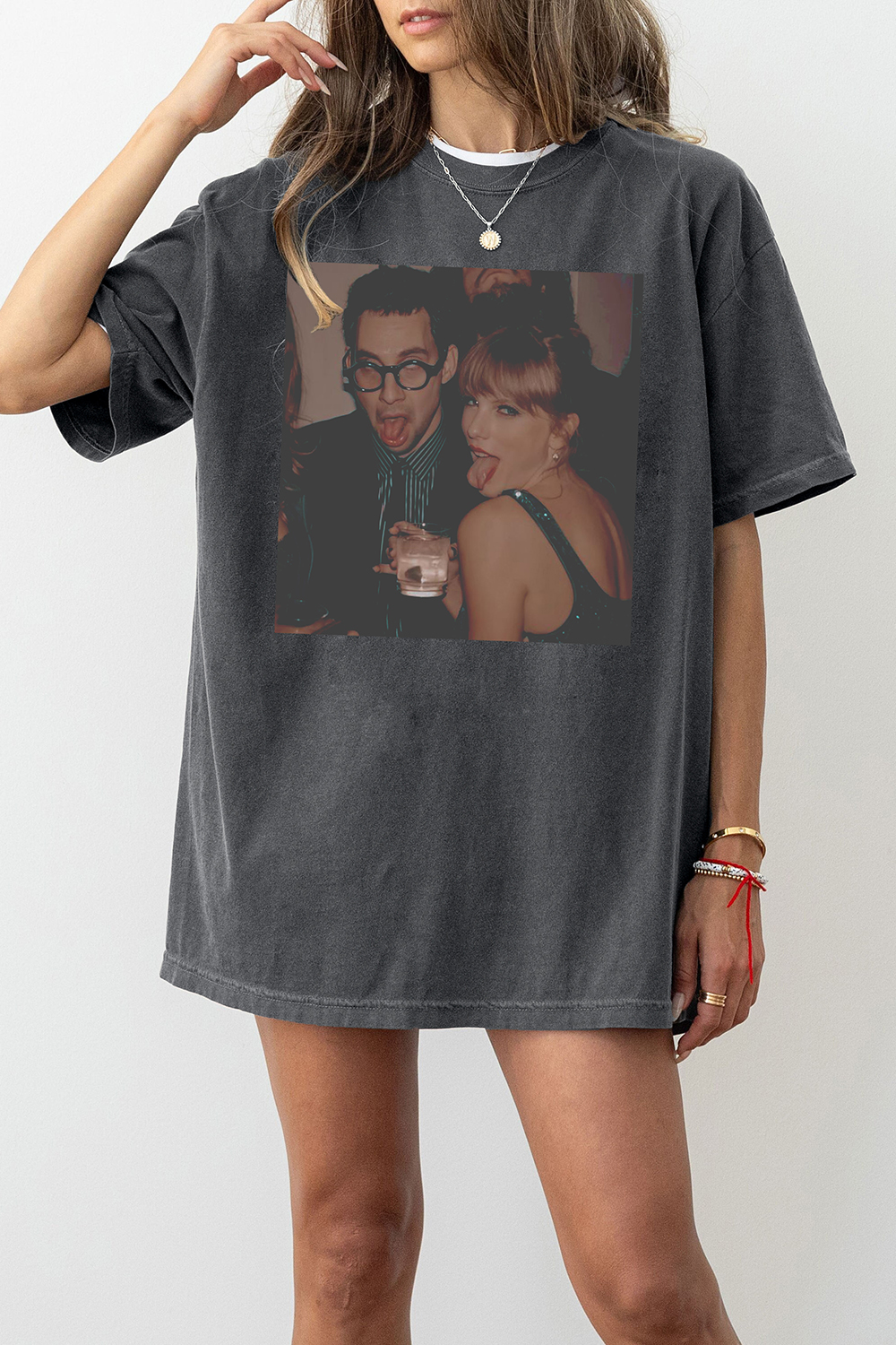 Swift At The Grammys Protruding Tongue Tee For Women