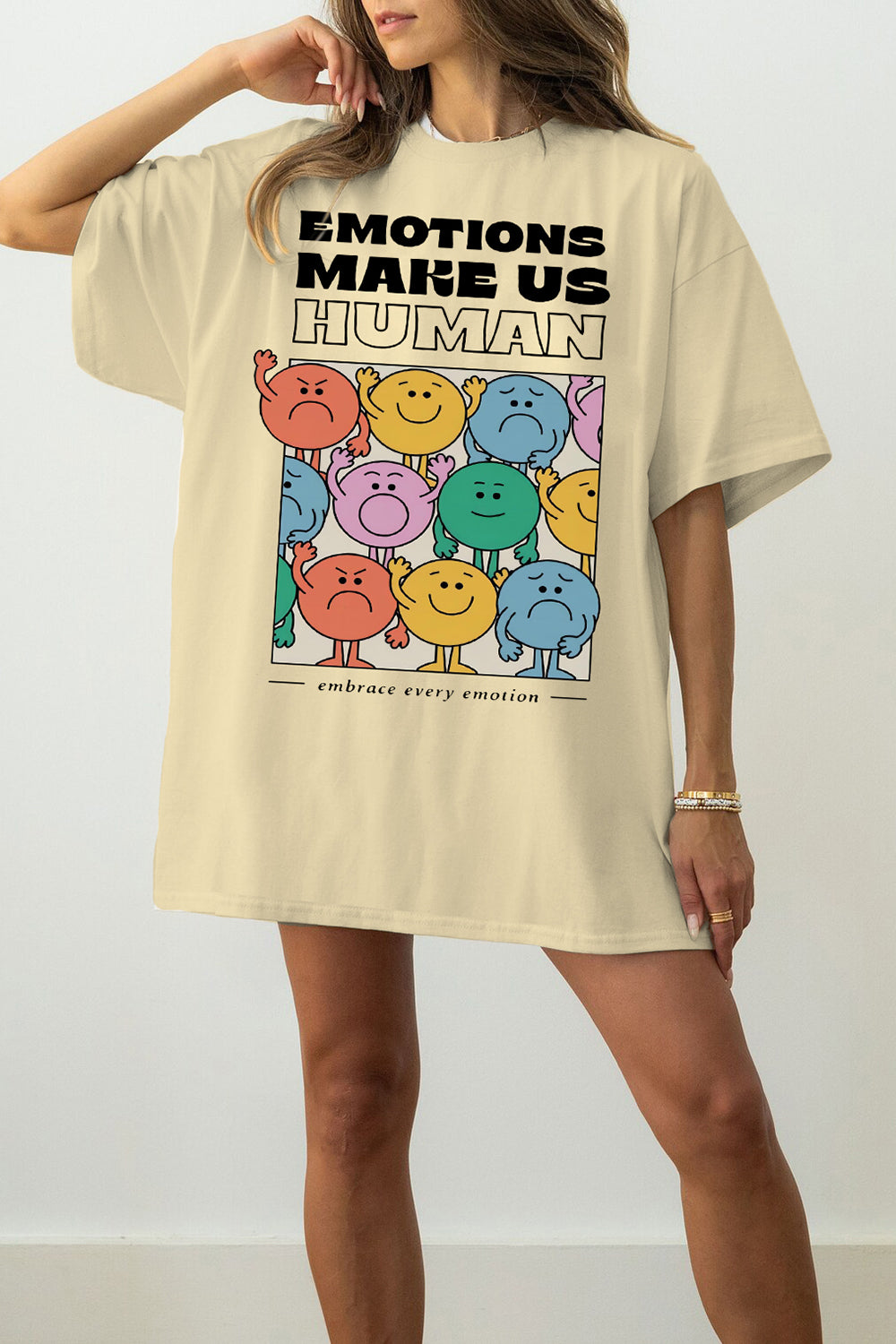 Emotions Make Us Human Tee For Women