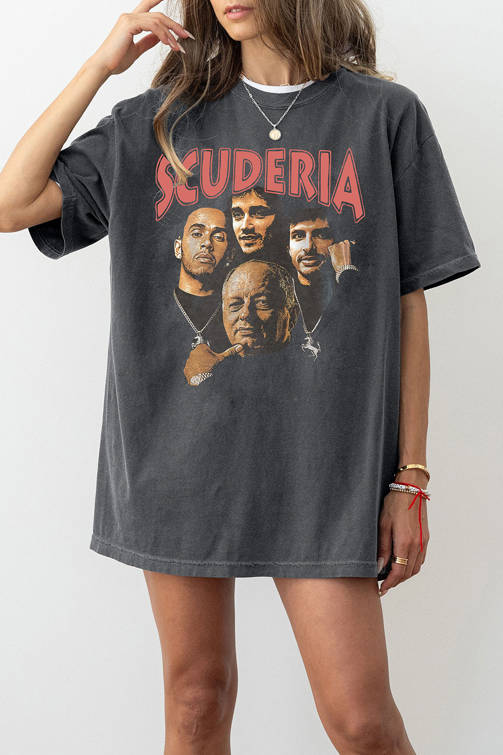 Scuderia F1 Team Parody Graphic Tee For Women