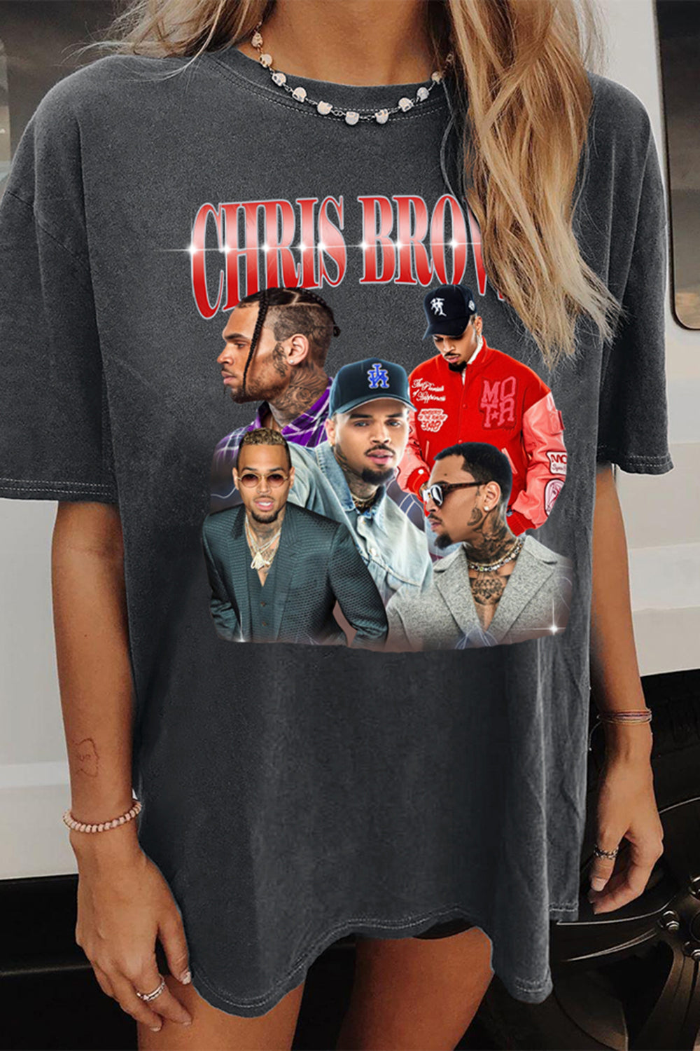 Vintage CB Hip Hop BZ 90s Graphic Tee For Women