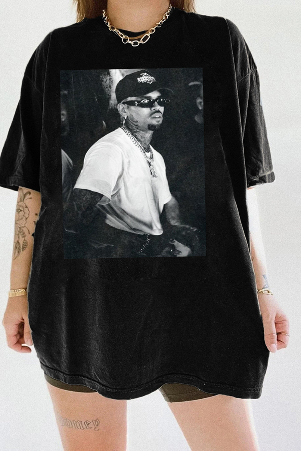 Vintage CB 11:11 Tour Graphic Tee For Women