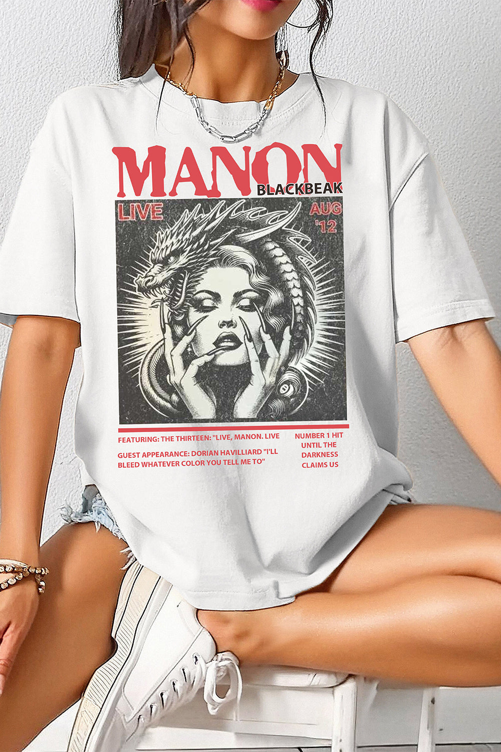 Manon Blackbeak We Are Thirteen Throne Of Glass Merch Tee For Women