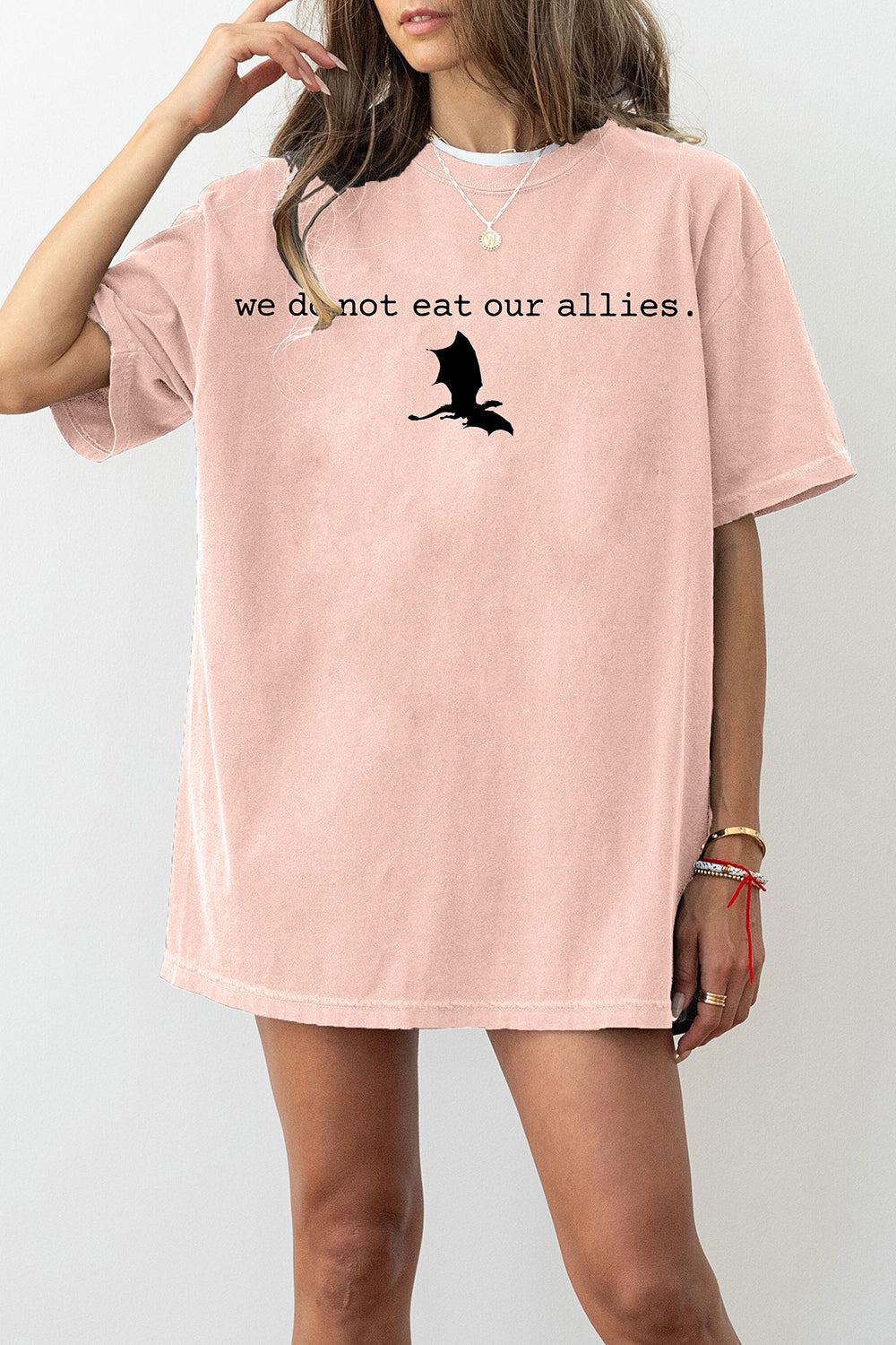 We Do Not Eat Our Allies Fourth Wing Dragon Basgiath War College Tee For Women