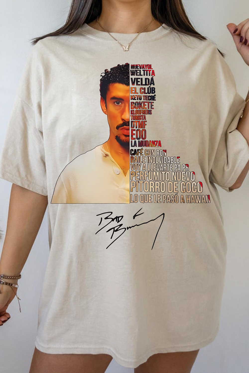 Bad Bunny Album DTMF Graphic Tee For Women