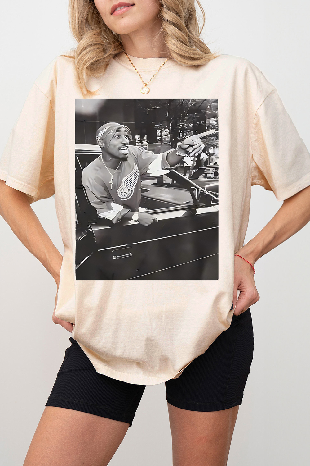 Tupac Shakur Graphic Tee For Women