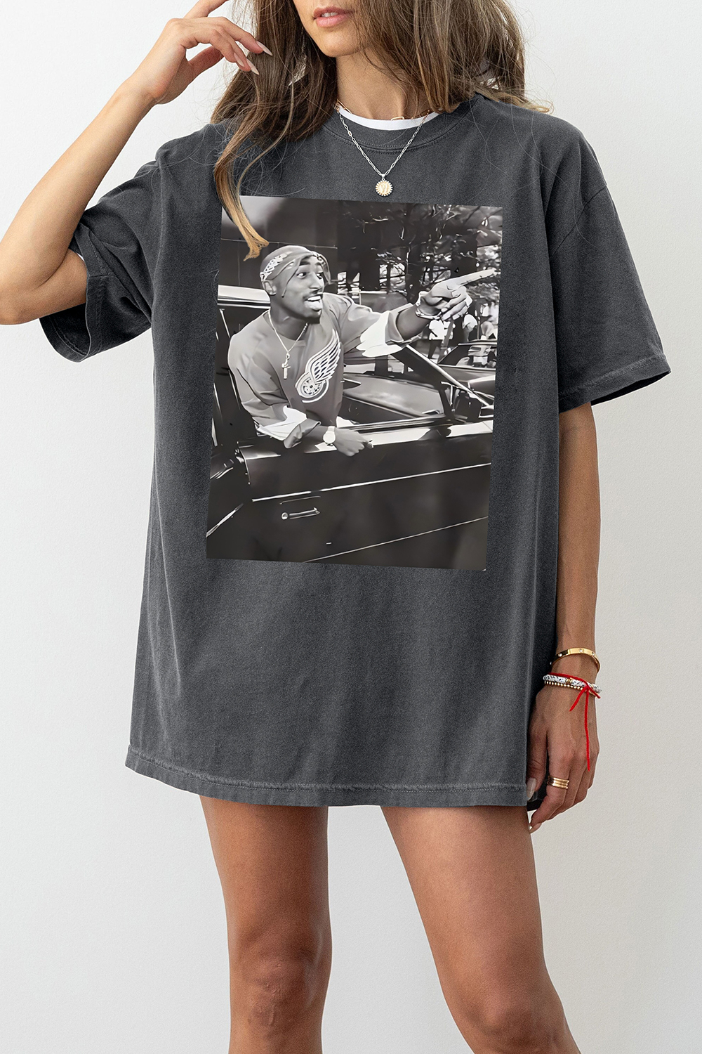 Tupac Shakur Graphic Tee For Women