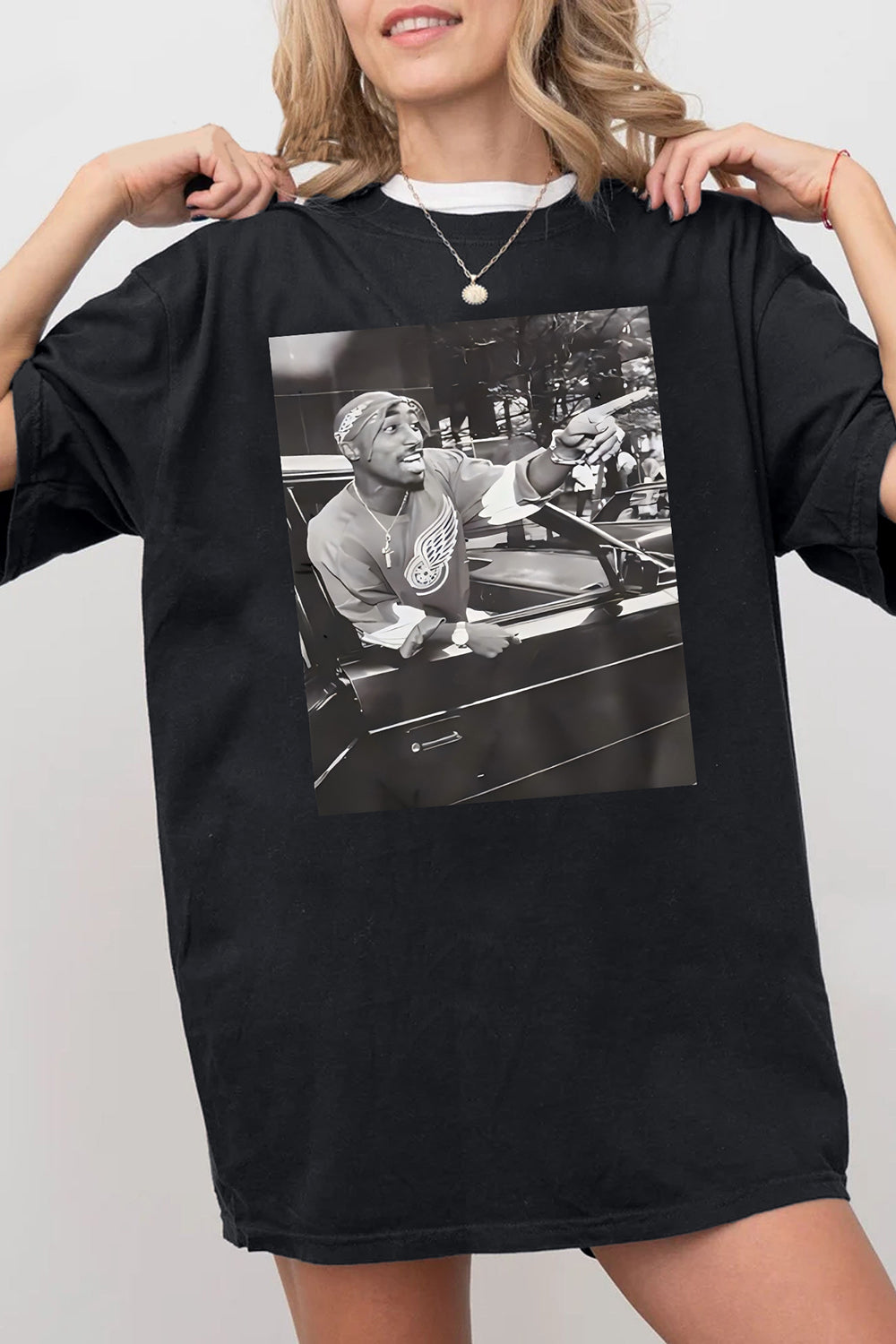 Tupac Shakur Graphic Tee For Women
