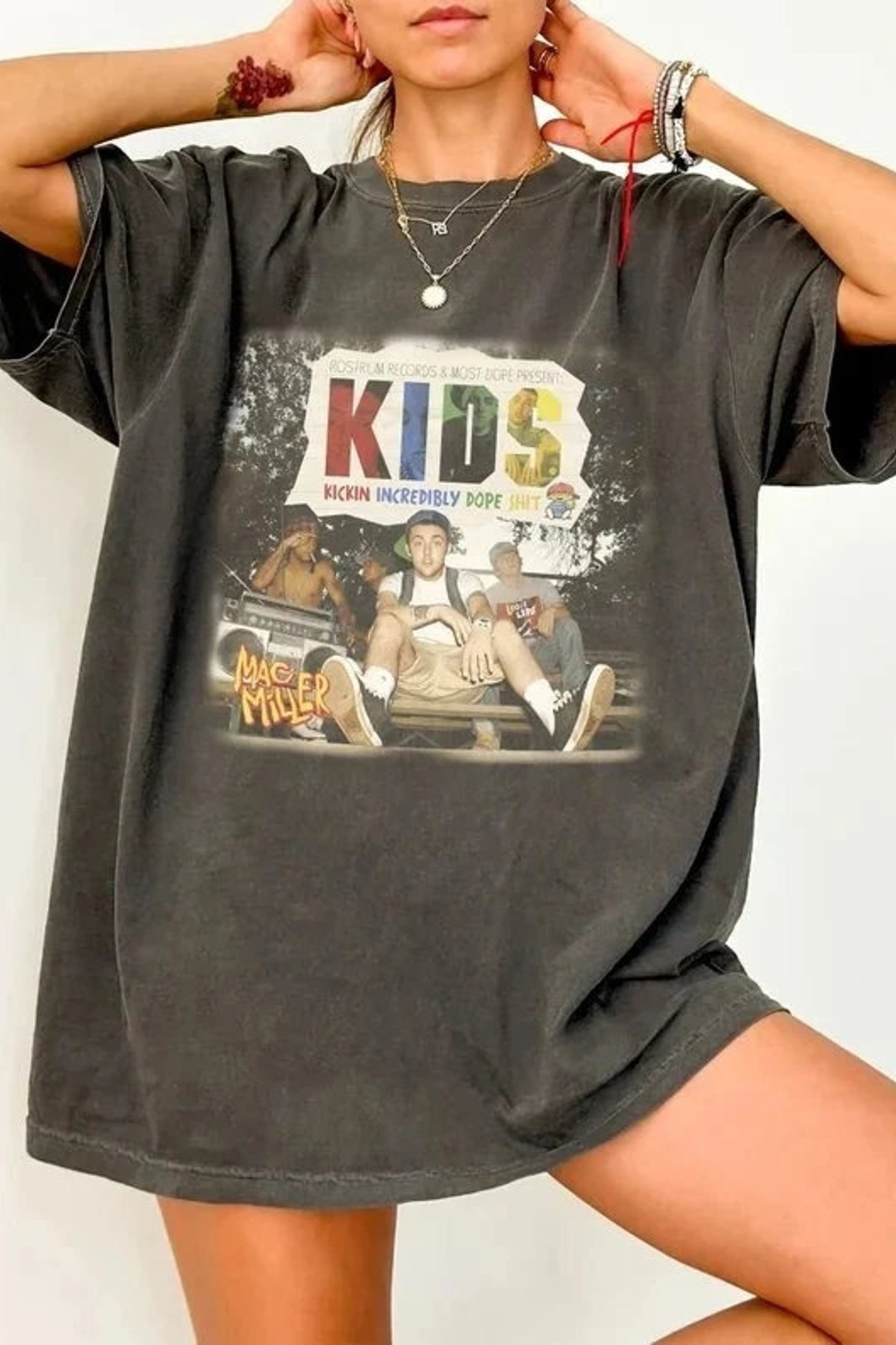 KIDS Mac Miller Album Tee For Women