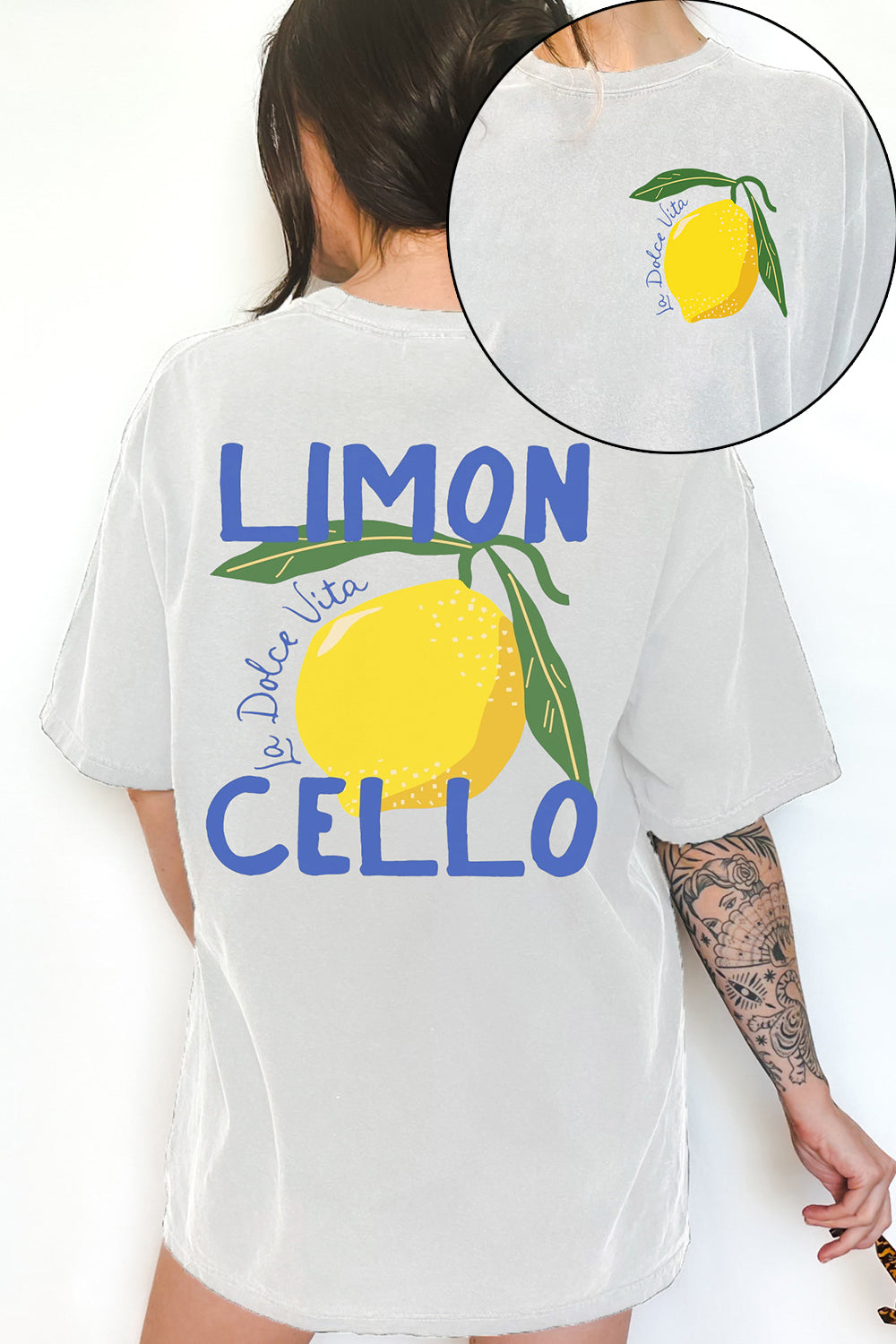 Limoncello La Dolce Vita Italy Tee For Women