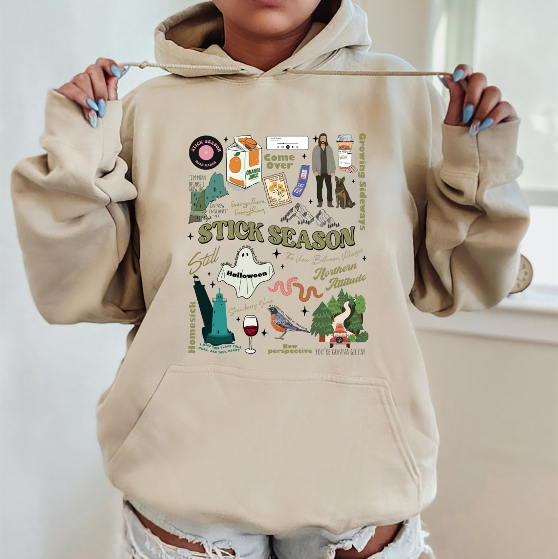 Noah Kahan Stick Season Tour 2023 Hoodies