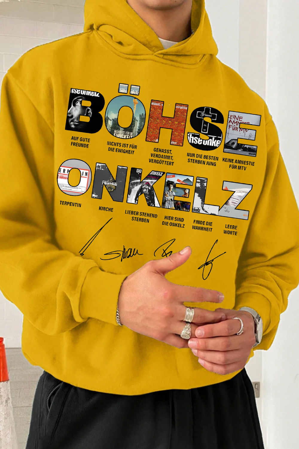 Bohse Onkelz 🤟 Men's Hoodie
