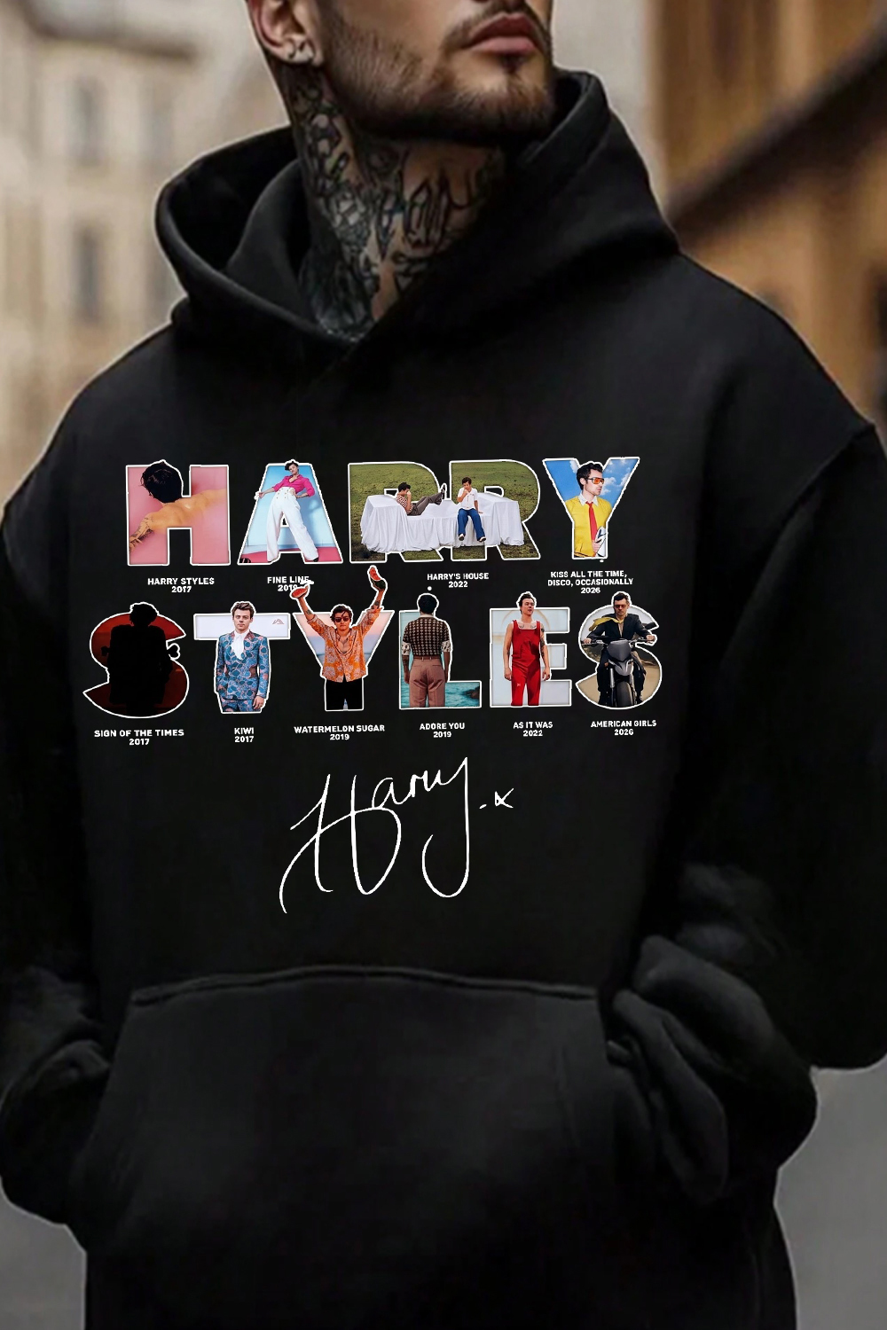 Harry Styles Fans Men's Hoodie