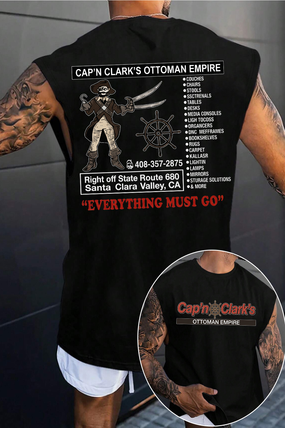 Retro Cap'n Clark’s Ottoman Empire Tank