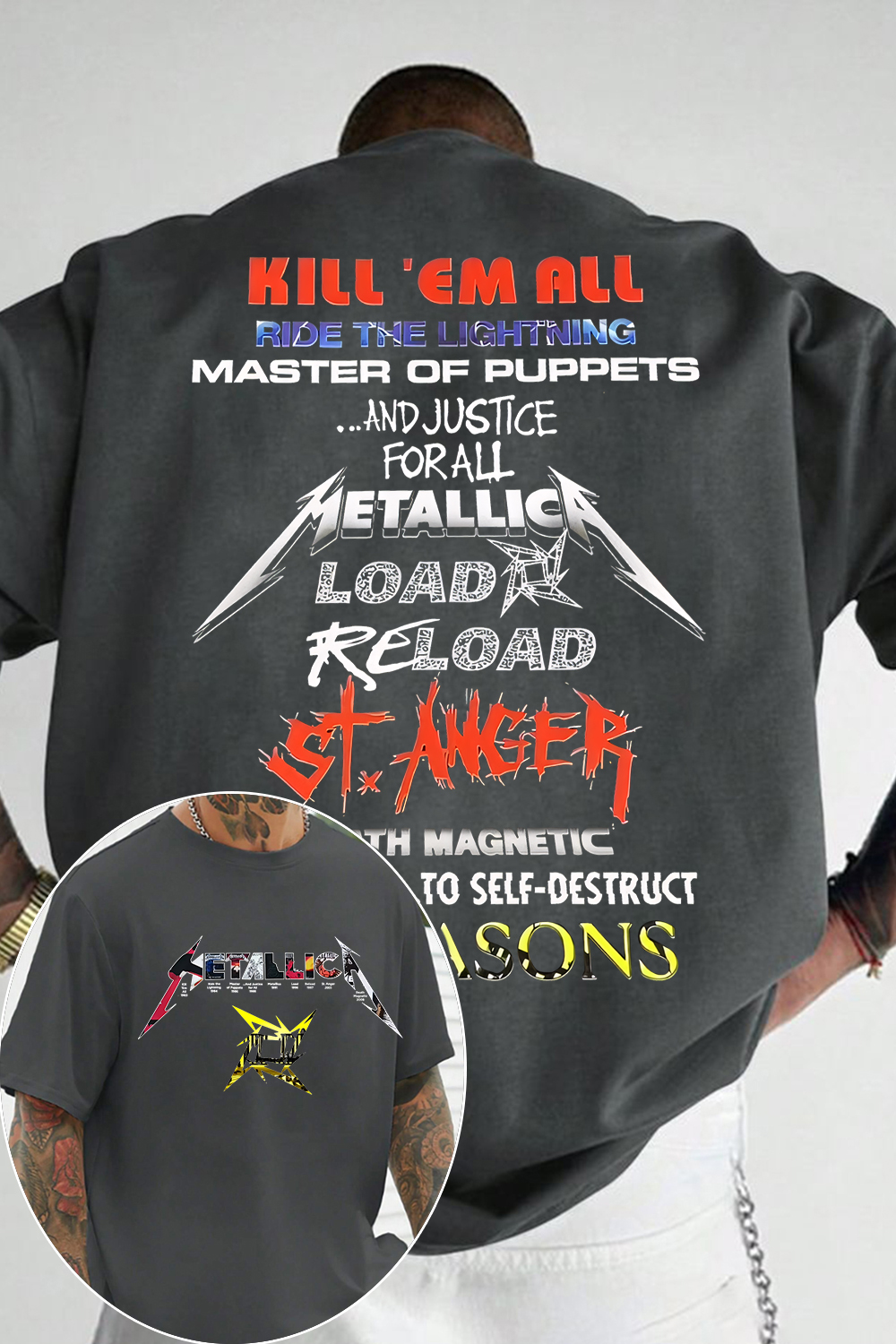 Metallica's fan TEE