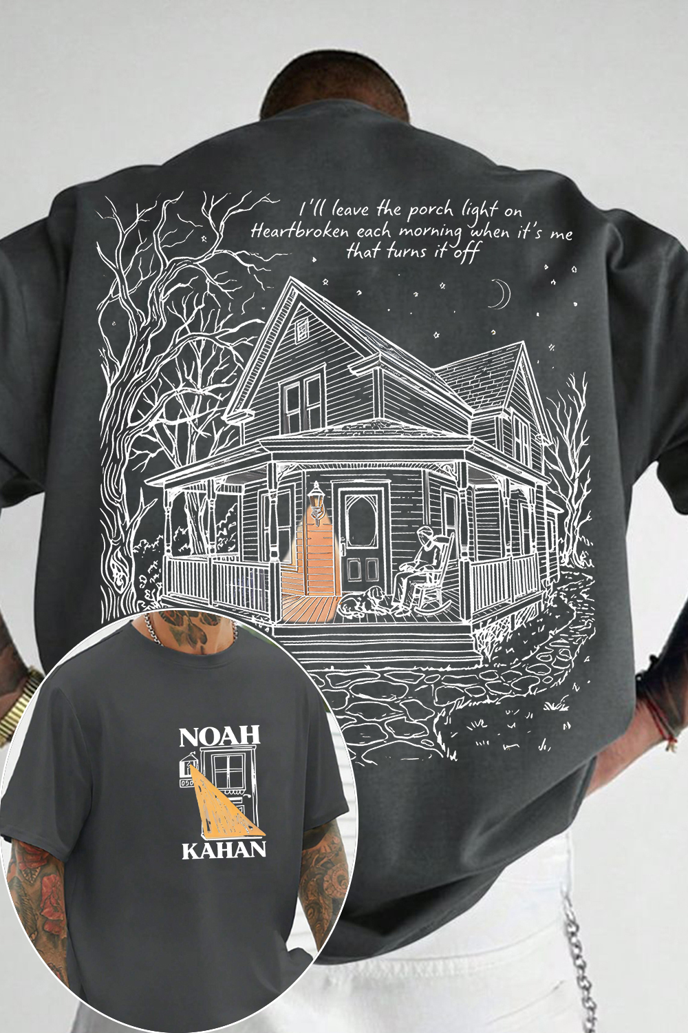 Porch Light Of NK 🥰 Tee For Men