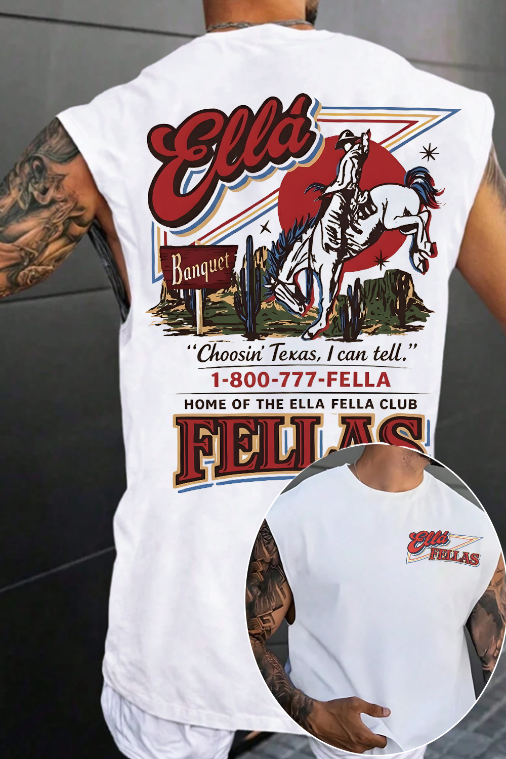 Ella Fella Club 2-Sided Tank