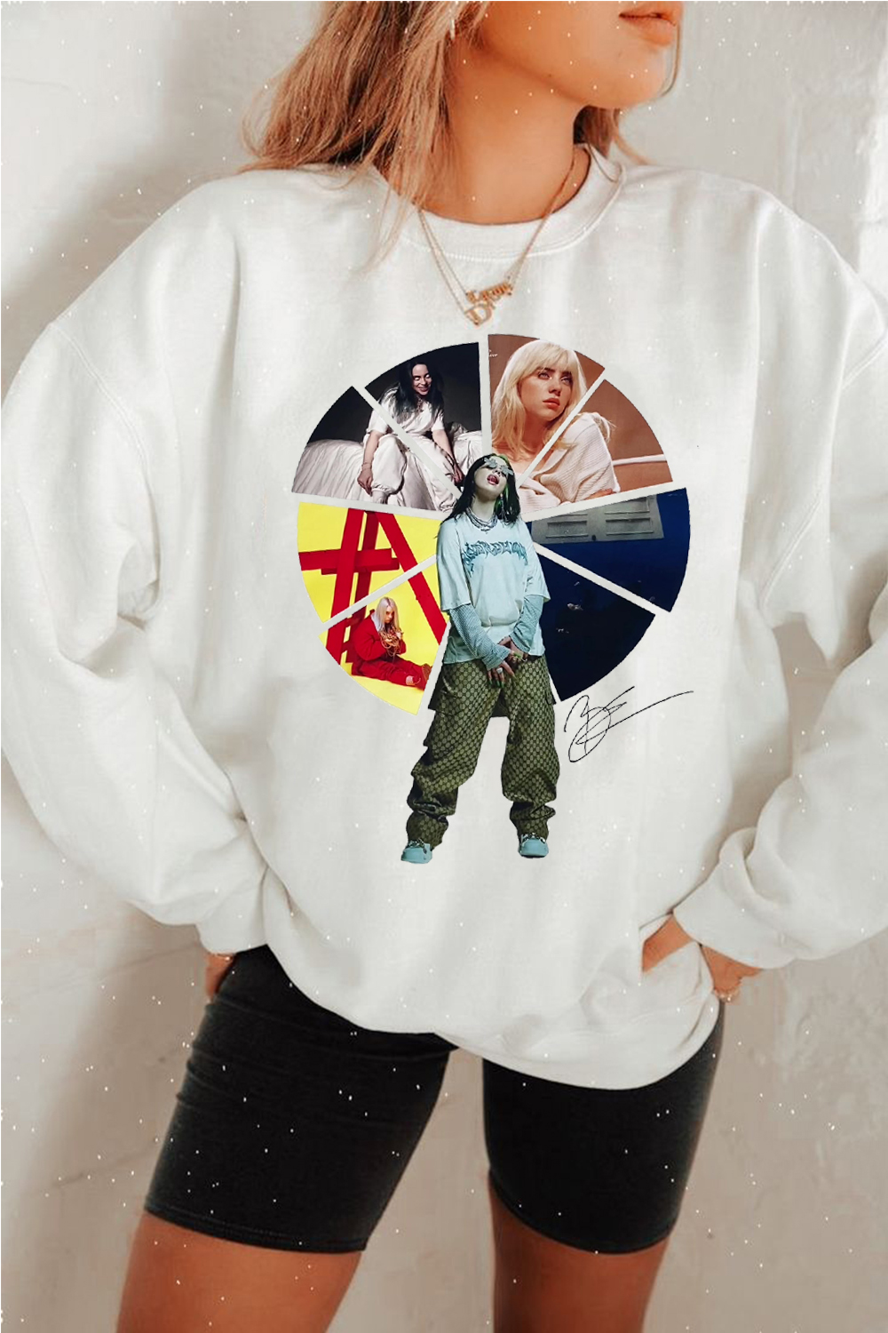 Billie Eilish printed sweatshirt