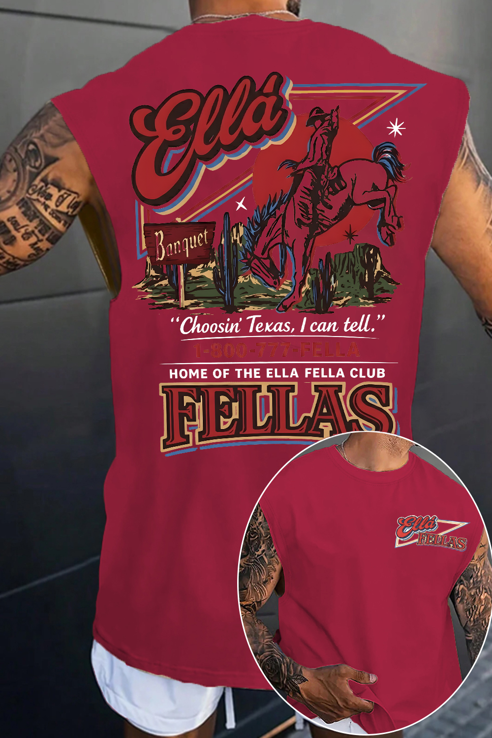 Ella Fella Club 2-Sided Tank