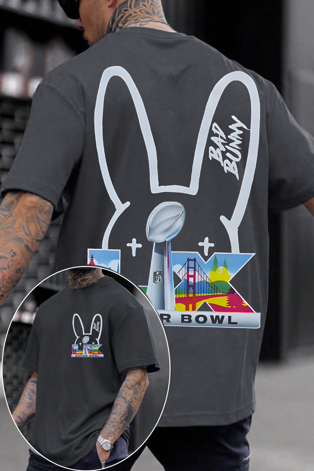 Superbowl 2026 Bad Bunny 🐰 Fan Shirt