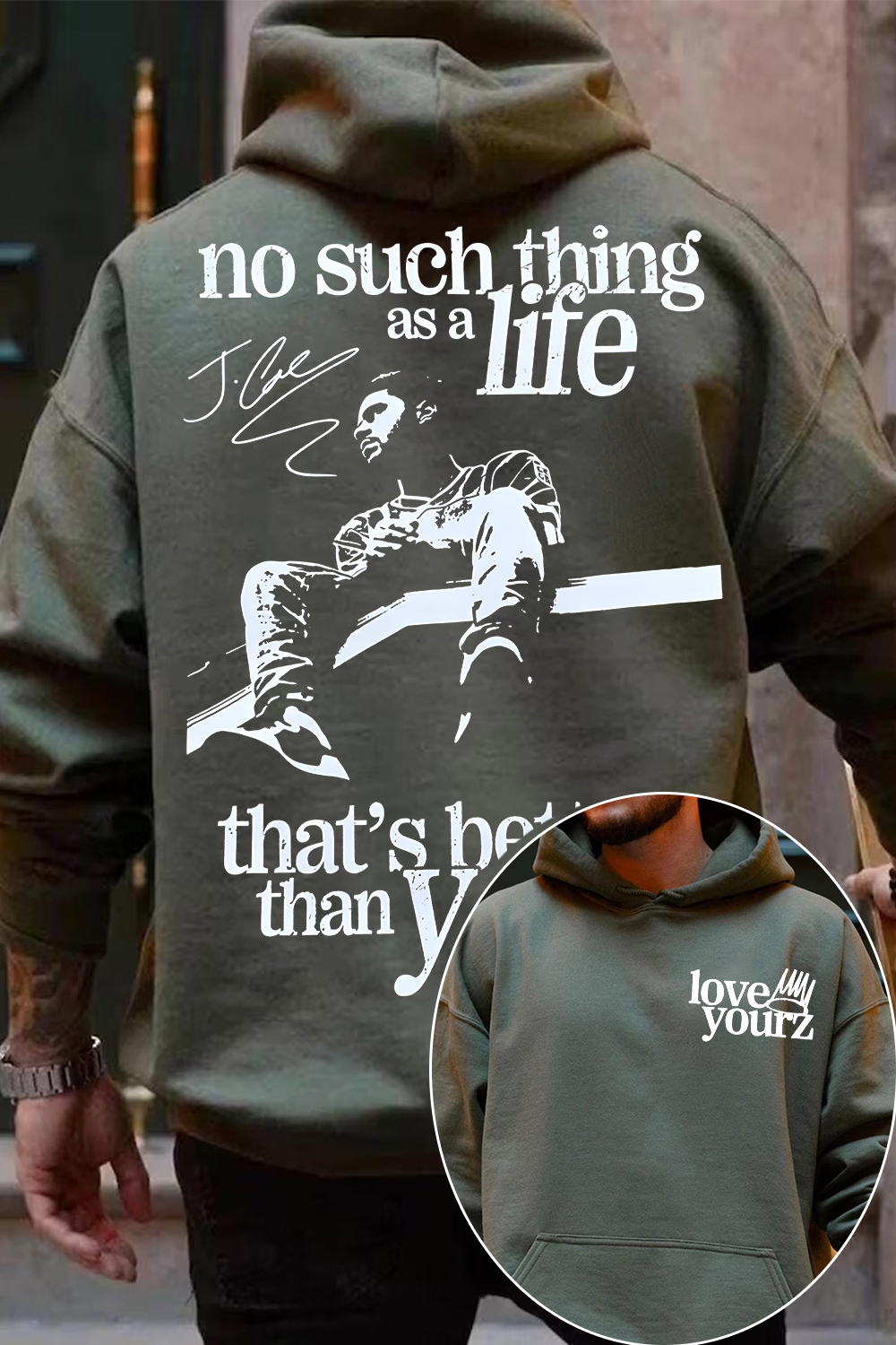 J.Cole lyrics Love Yourz Hoodie