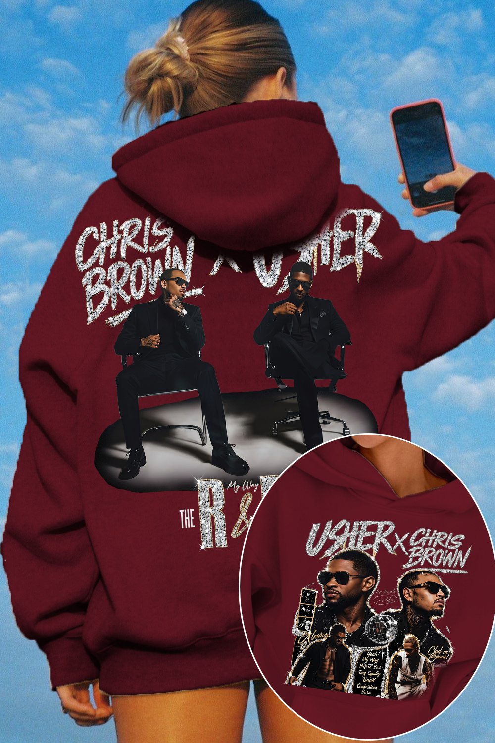 Chrisbrown & Usher Hoodie