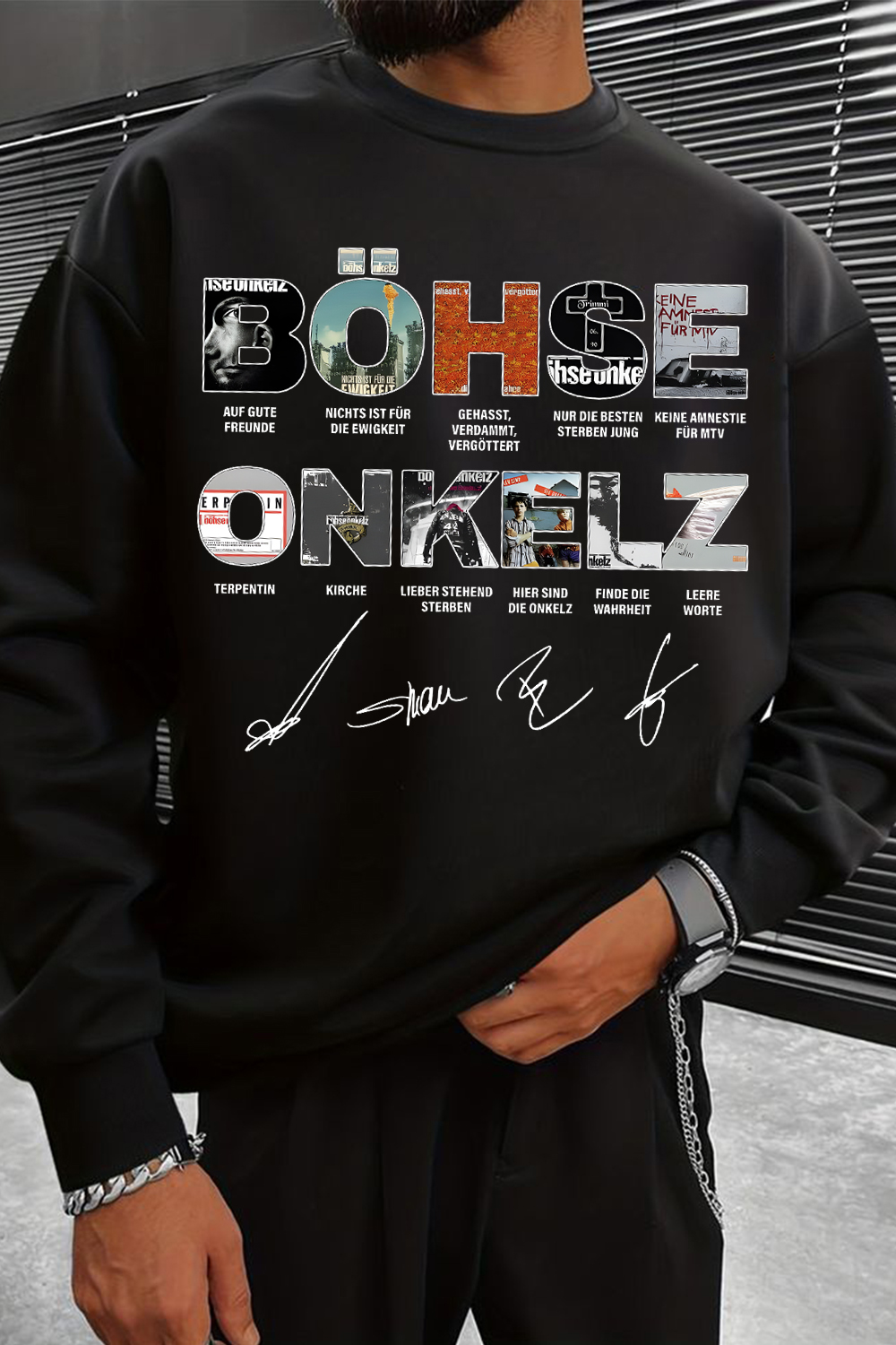 Bohse Onkelz 🤟 Men's Sweatshirt