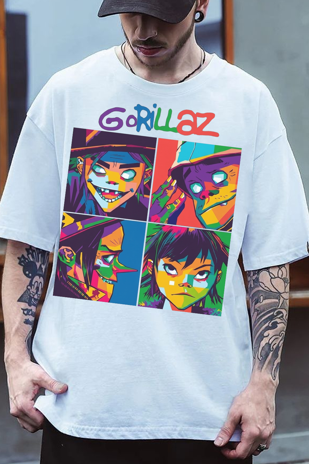 Gorillaz Music Shirt