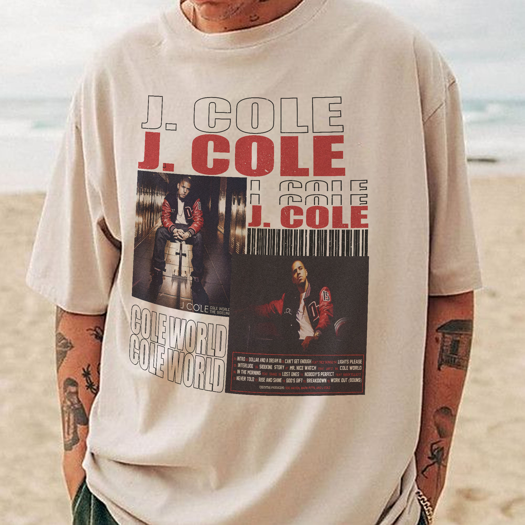 J Cole  COLE WORLD   Sweatshirt