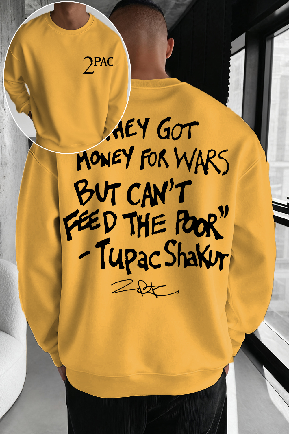 🎤🔥2Pac Sweatshirt