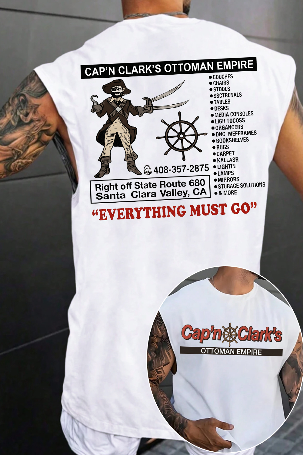 Retro Cap'n Clark’s Ottoman Empire Tank