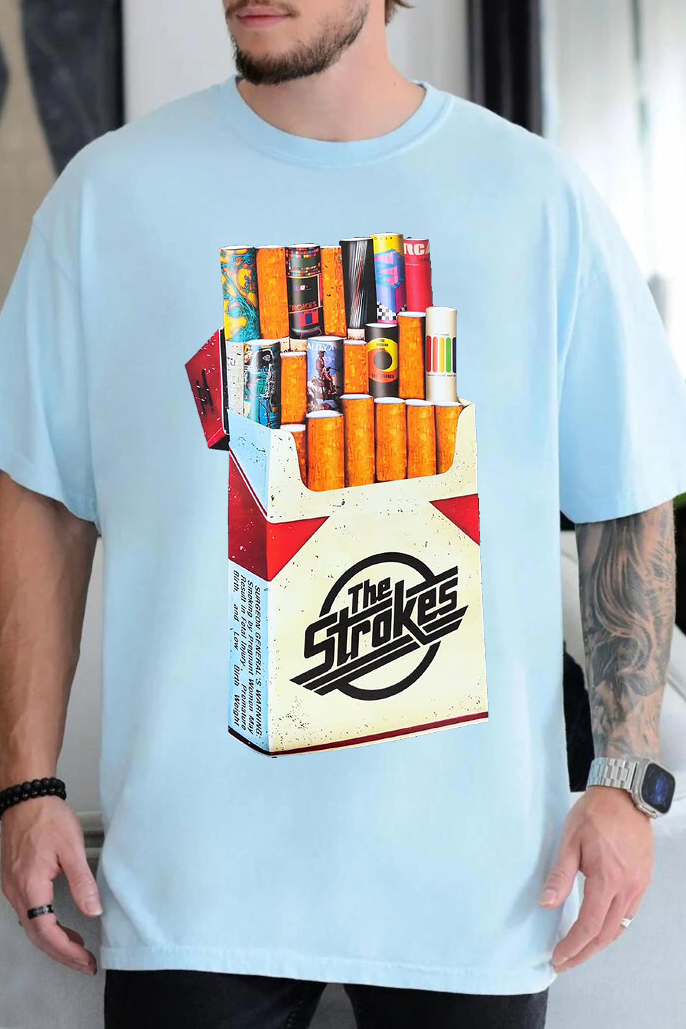🔥🎶 The Strokes Music Tee