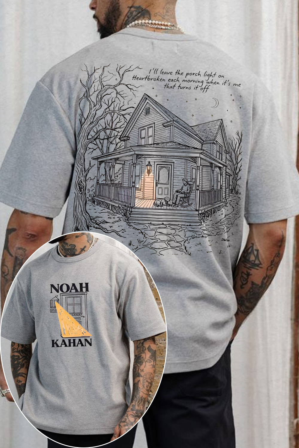 Porch Light Of NK 🥰 Tee For Men