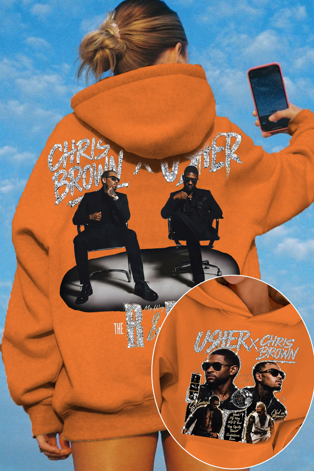 Chrisbrown & Usher Hoodie