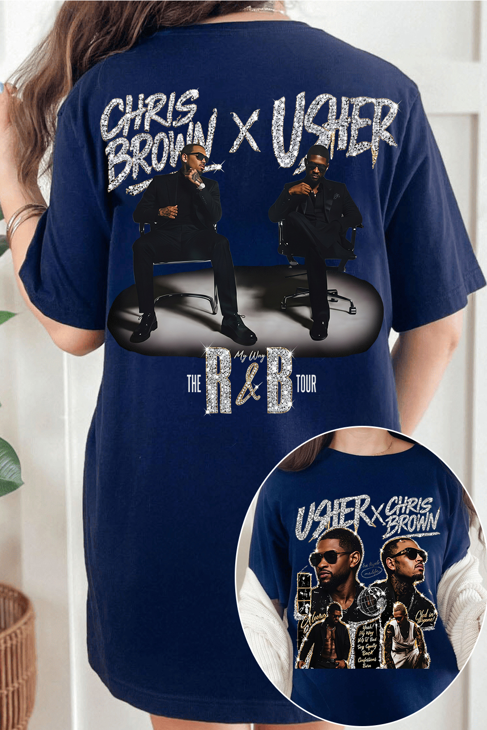 Chrisbrown & Usher Tee