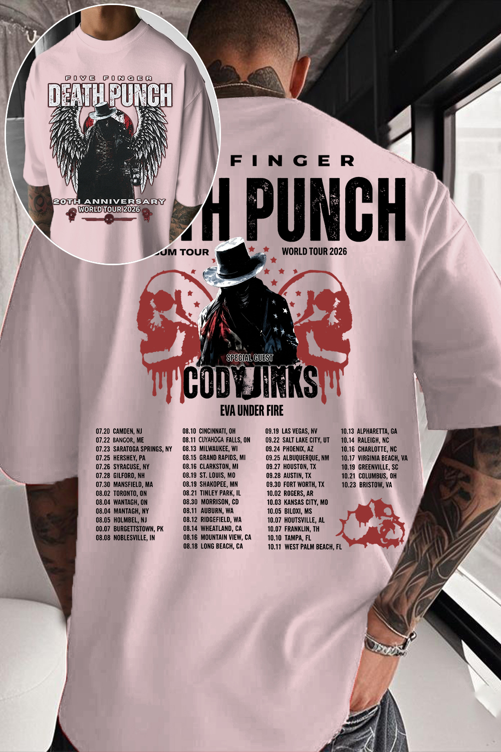 Five Finger Death Punch Tee