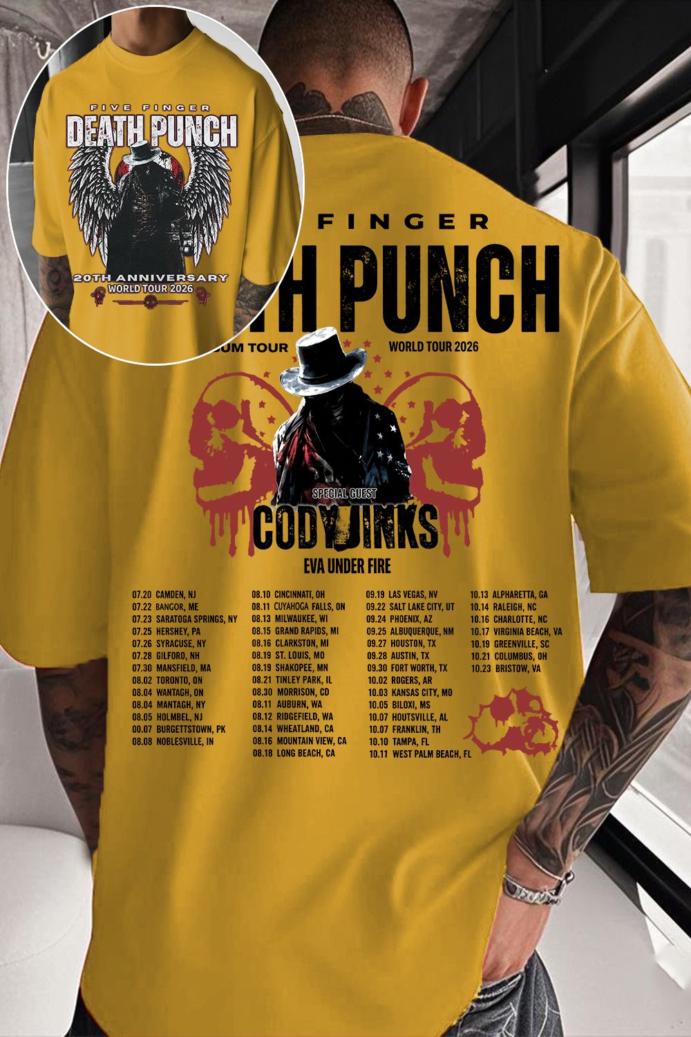 Five Finger Death Punch Tee