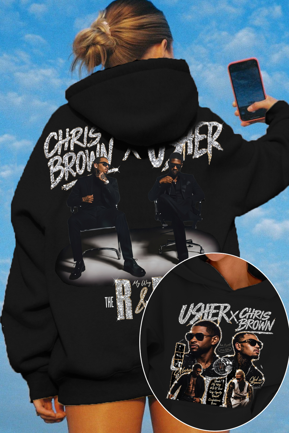 Chrisbrown & Usher Hoodie