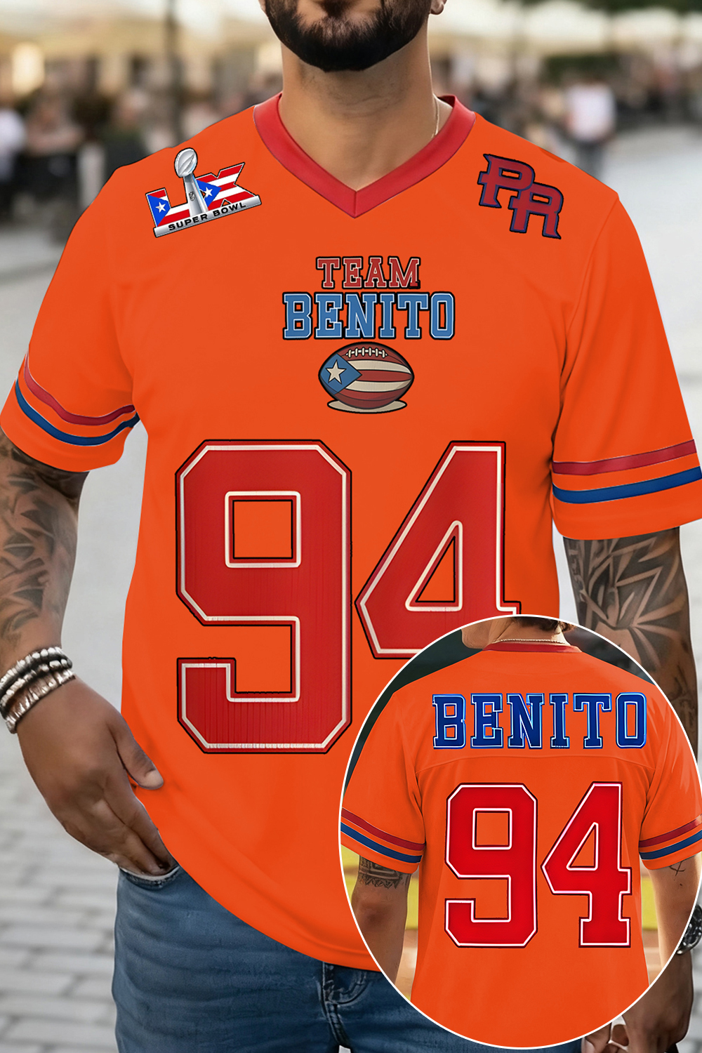 Cool Bunny Jersey for Breezy Bowl 2026 🔥Team Benito Football Jersey