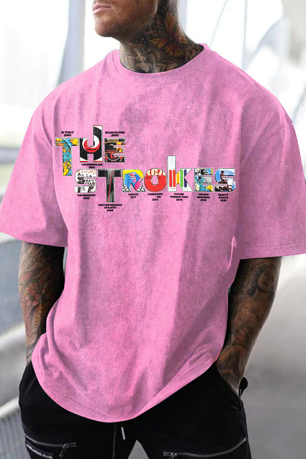 The Strokes’S Fan Washed Cotton Shirt