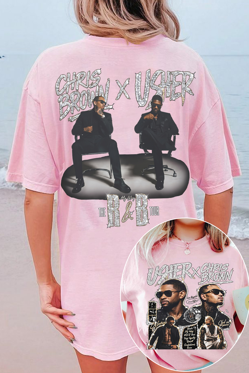 Chrisbrown & Usher Tee