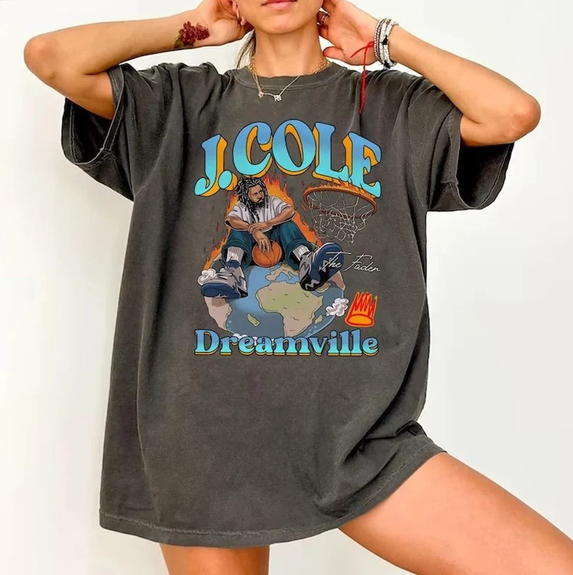 J Cole Dreamville Vintage T-Shirt