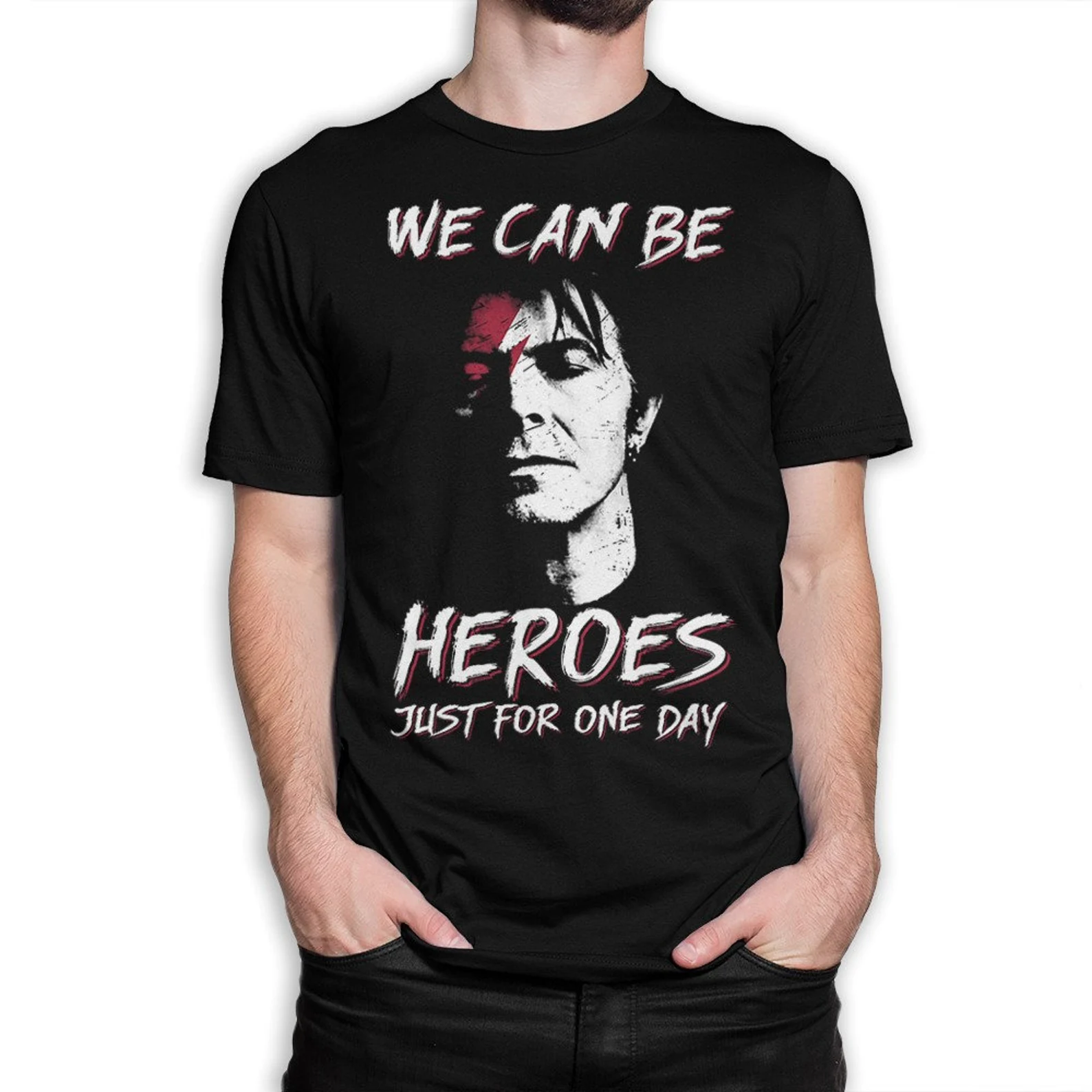 David Bowie We Can Be Heroes T-Shirt