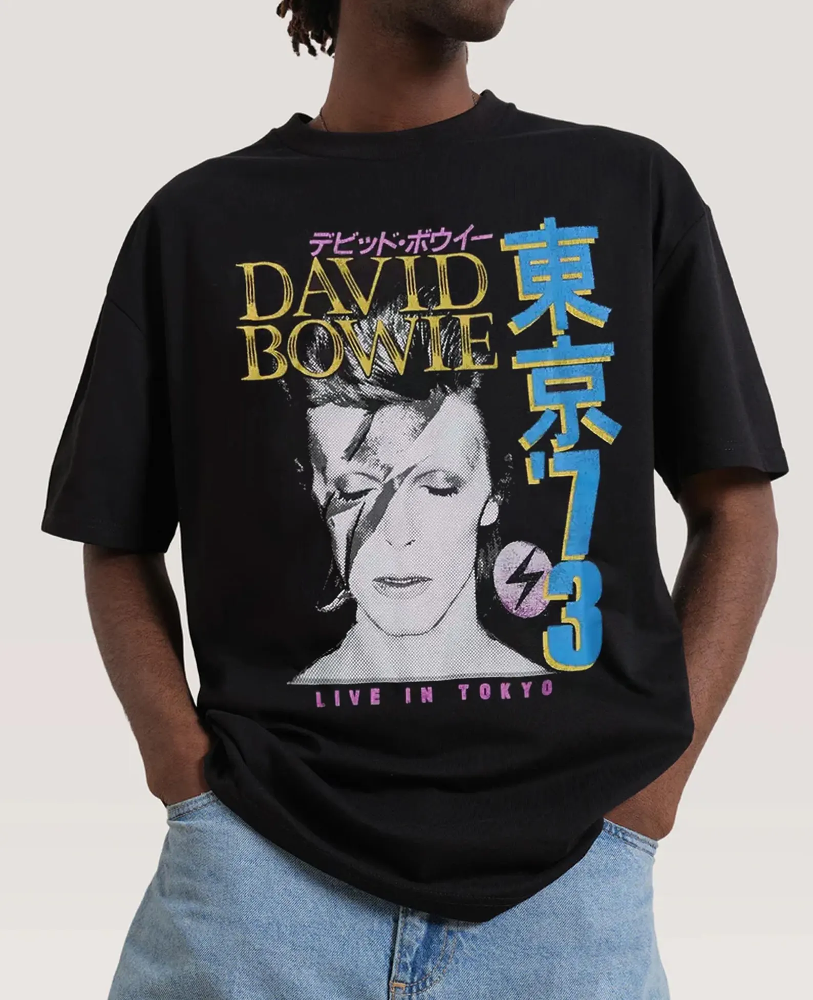 David Bowie Live In Tokyo 1973 Vintage tshirt