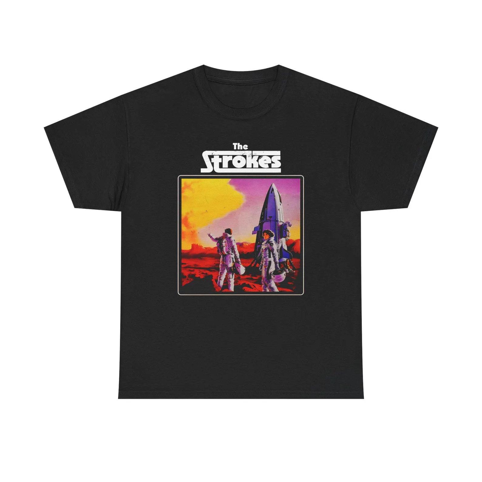 Strokes Shirt Is This It Indie Rock Band Tee